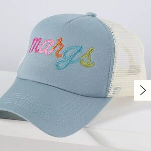 Anthropologie Worn/West Coastal Trucker Hat